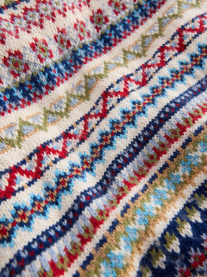 Dsiney Kidz - Boden Blue Fair Isle Jumper image 3