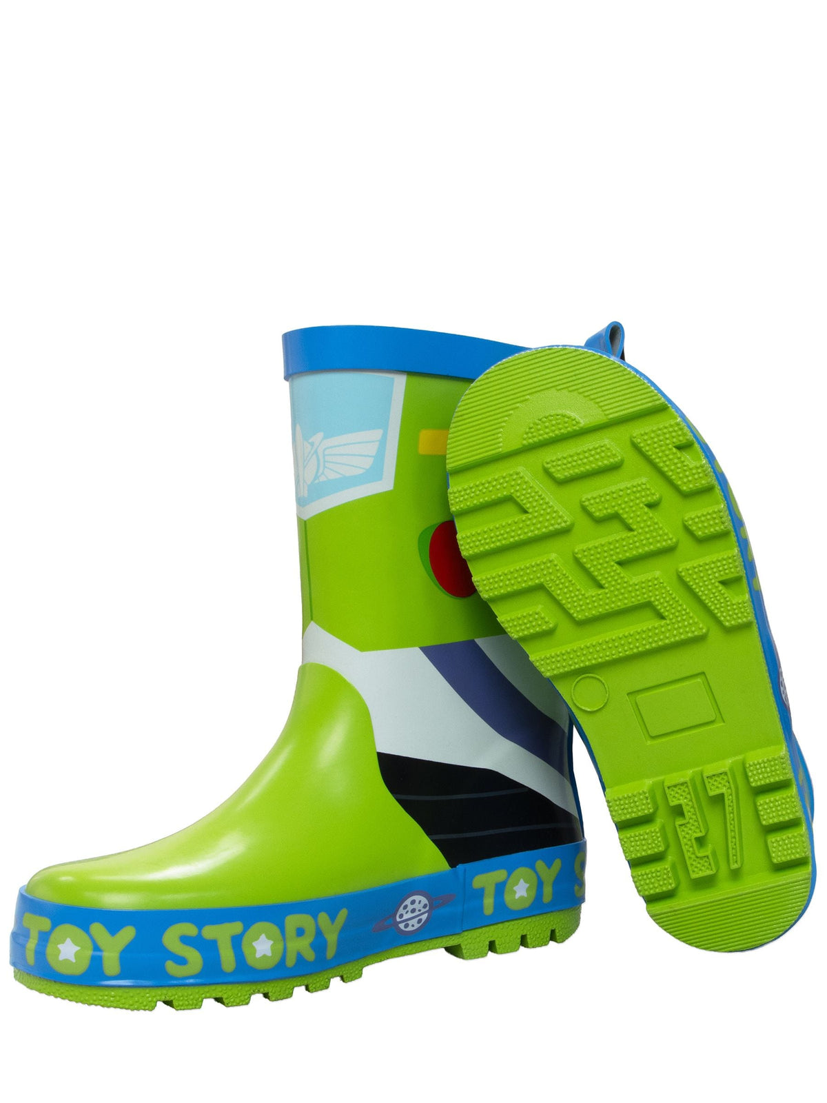 Character Green Disney Toy Story Buzz Lightyear Wellies - image 9