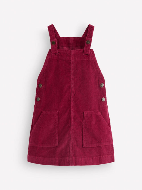 Dsiney Kidz - Boden Red Adeline A-Line Dungarees Dress image 1