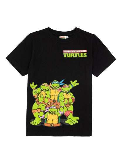 Vanilla Underground Grey/Black Multi Teenage Mutant Ninja Turtles T-Shirts 2 Pack image 4