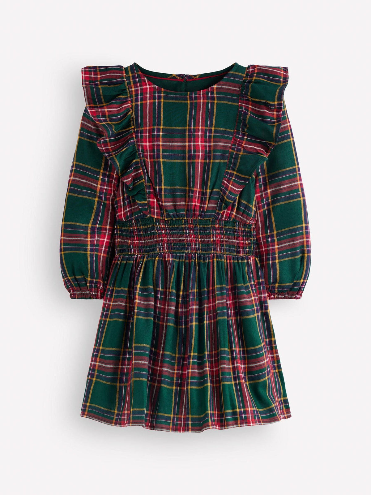 Dsiney Kidz - Boden Green Shirred Drop Waist Dress image 3