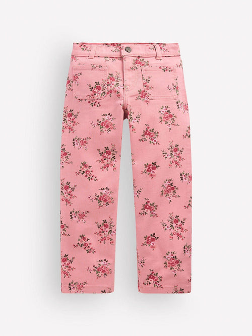 Dsiney Kidz - Boden Pink Patch Pocket Straight Jeans image 1