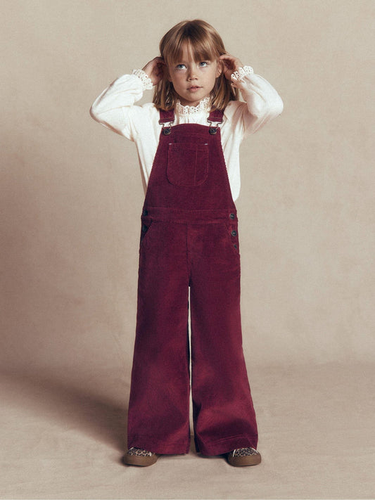 Dsiney Kidz - Boden Purple Wide Leg Dungarees image 1