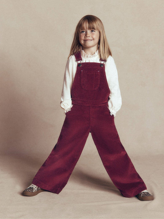 Dsiney Kidz - Boden Purple Wide Leg Dungarees image 2
