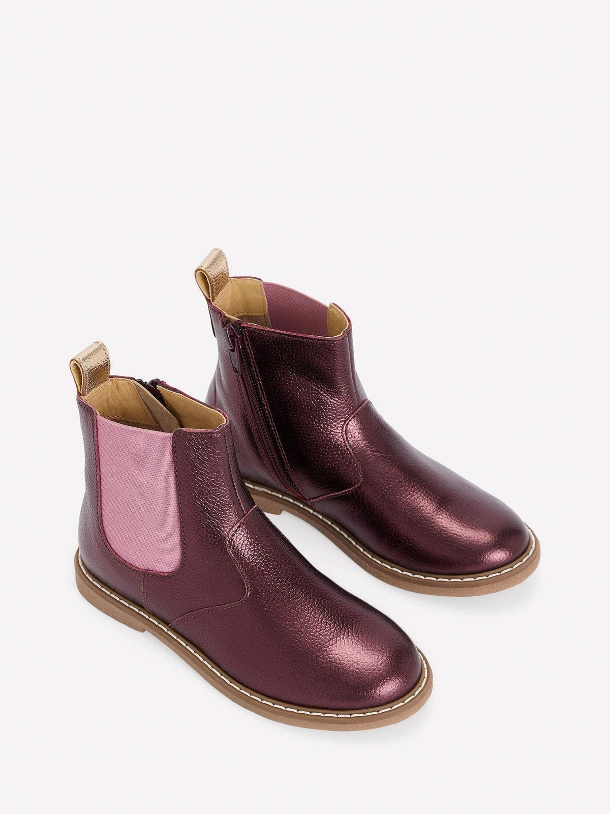 Dsiney Kidz - Boden Purple Chelsea Boots image 1