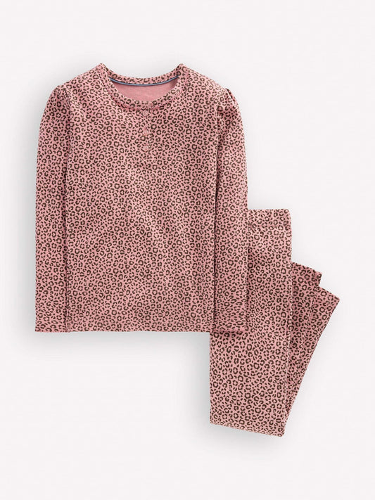 Dsiney Kidz - Boden Pink Snug Henley Pyjamas image 1