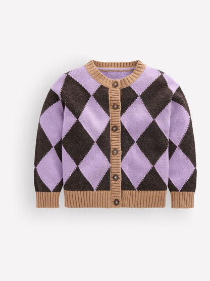 Boden Purple Fun Cardigan - image 1
