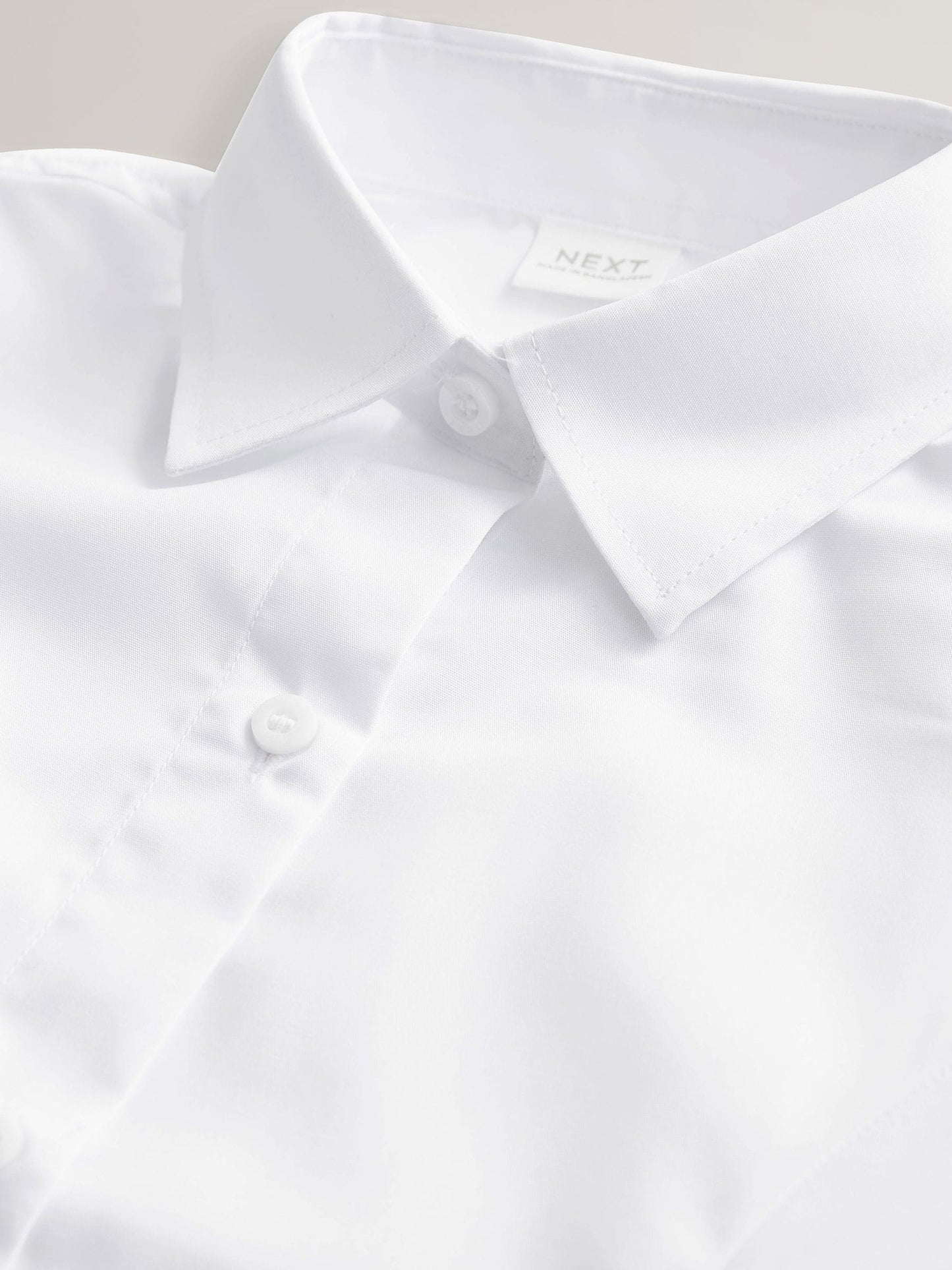 Dsiney Kidz - White Regular Fit Girls 2 Pack Three Quarter Sleeve School Blouses (3-17yrs) image 6