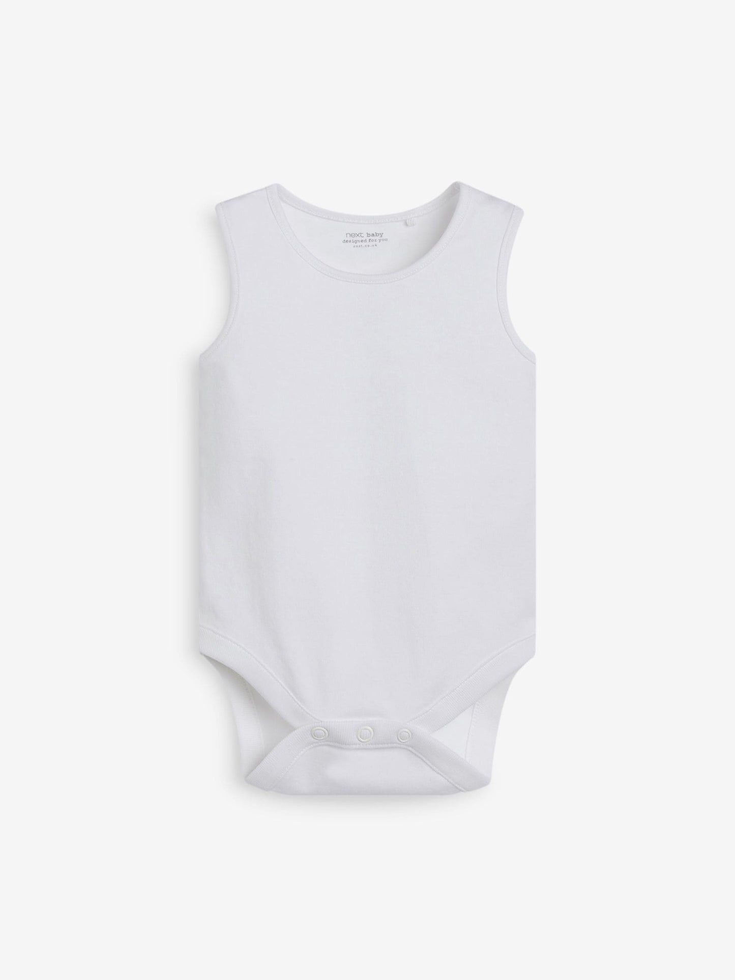Blue 7 Pack Baby Vest Bodysuits image 5