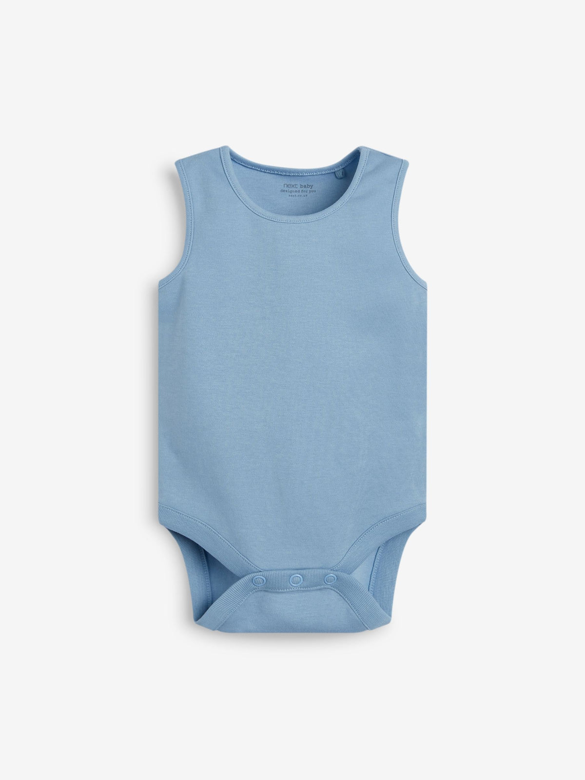 Dsiney Kidz - Blue 7 Pack Baby Vest Bodysuits image 8