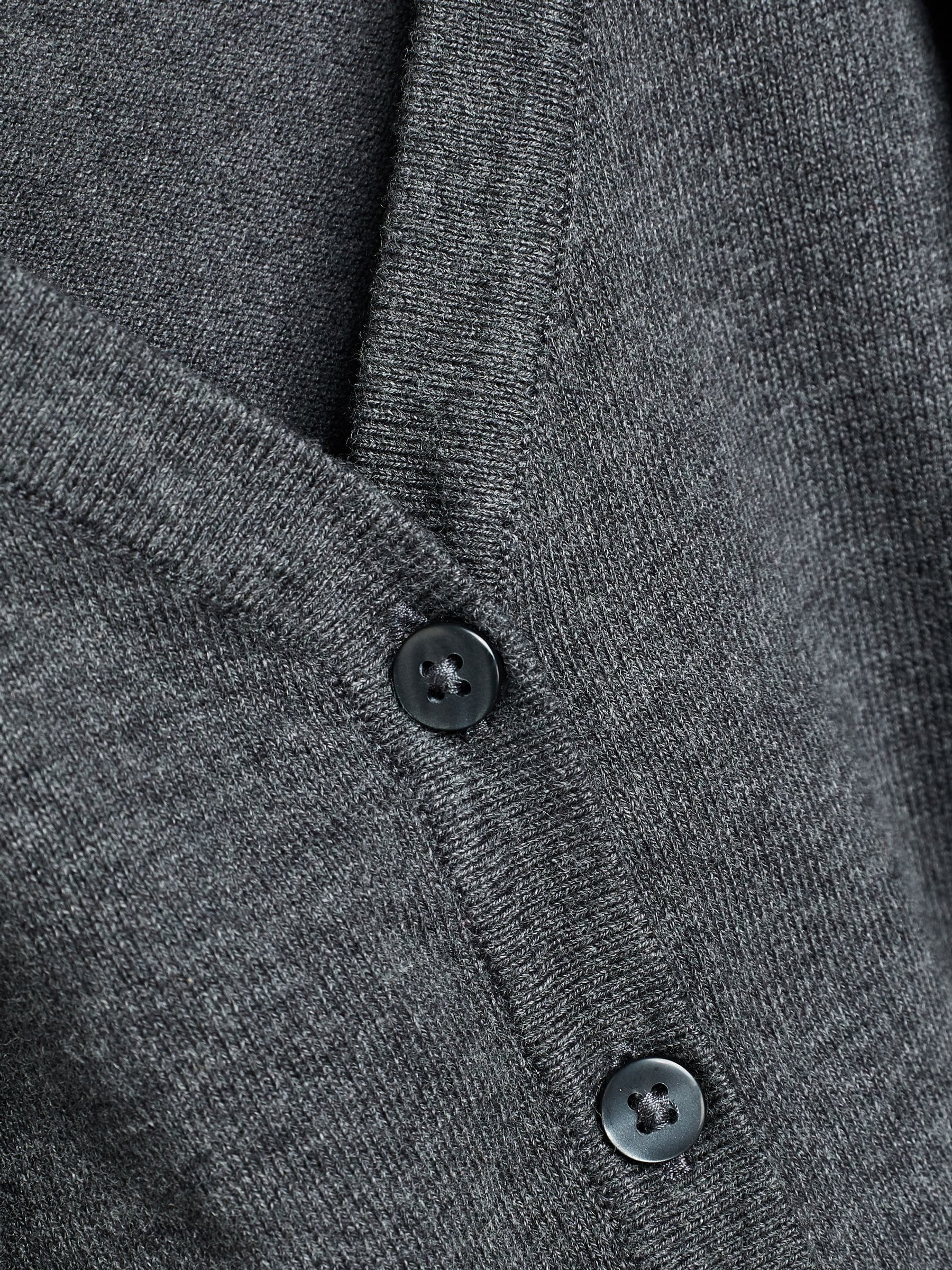 Dsiney Kidz - Grey Cotton Rich School V-Neck Cardigan (3-16yrs) image 7