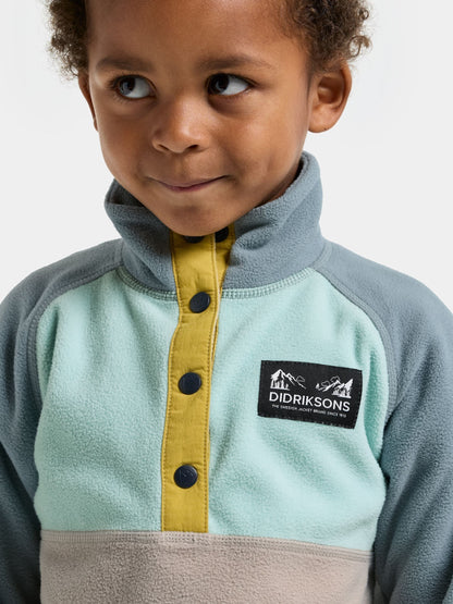 Dsiney Kidz - Didriksons Ocean Blue Monte Half Button Fleece image 4