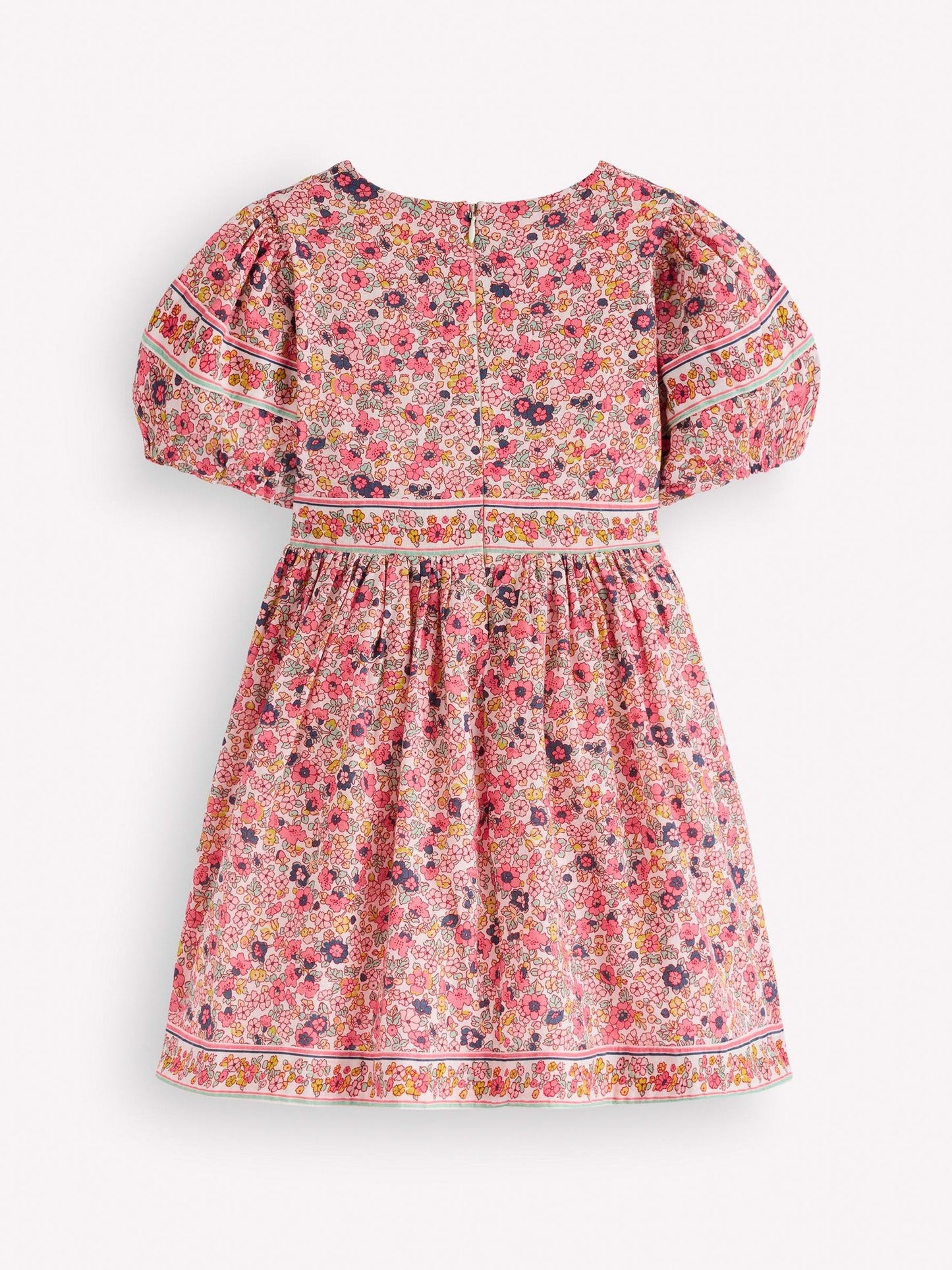 Dsiney Kidz - Boden Pink Bow Front Woven Dress image 2