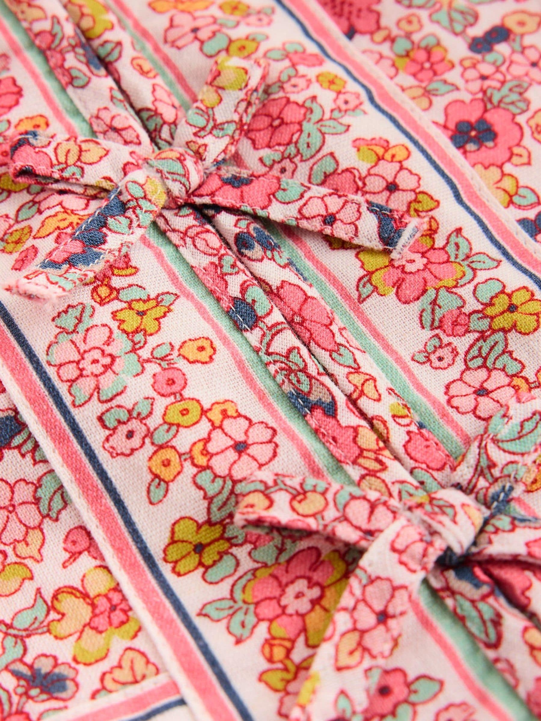 Dsiney Kidz - Boden Pink Bow Front Woven Dress image 3