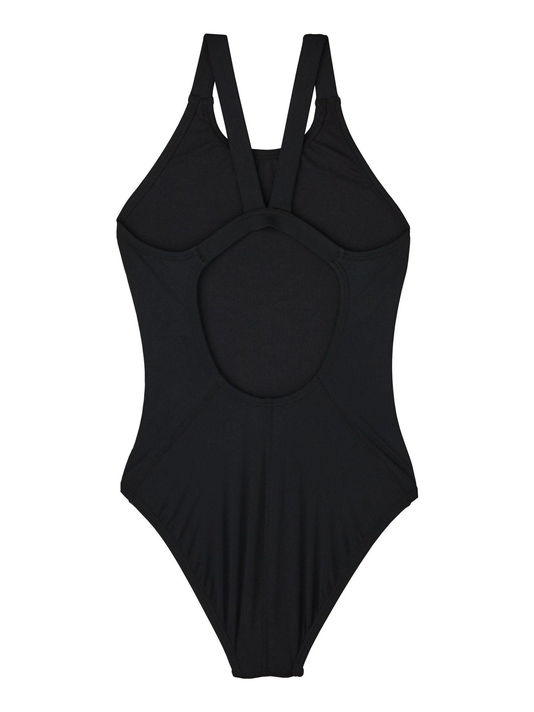 Dsiney Kidz - Nike Black Hydrastrong Solid Swimsuit image 2