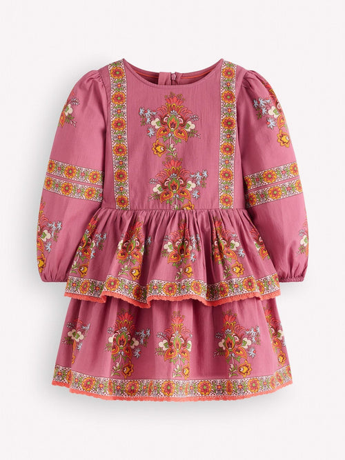 Dsiney Kidz - Boden Pink Gathered Waist Rara Dress image 1
