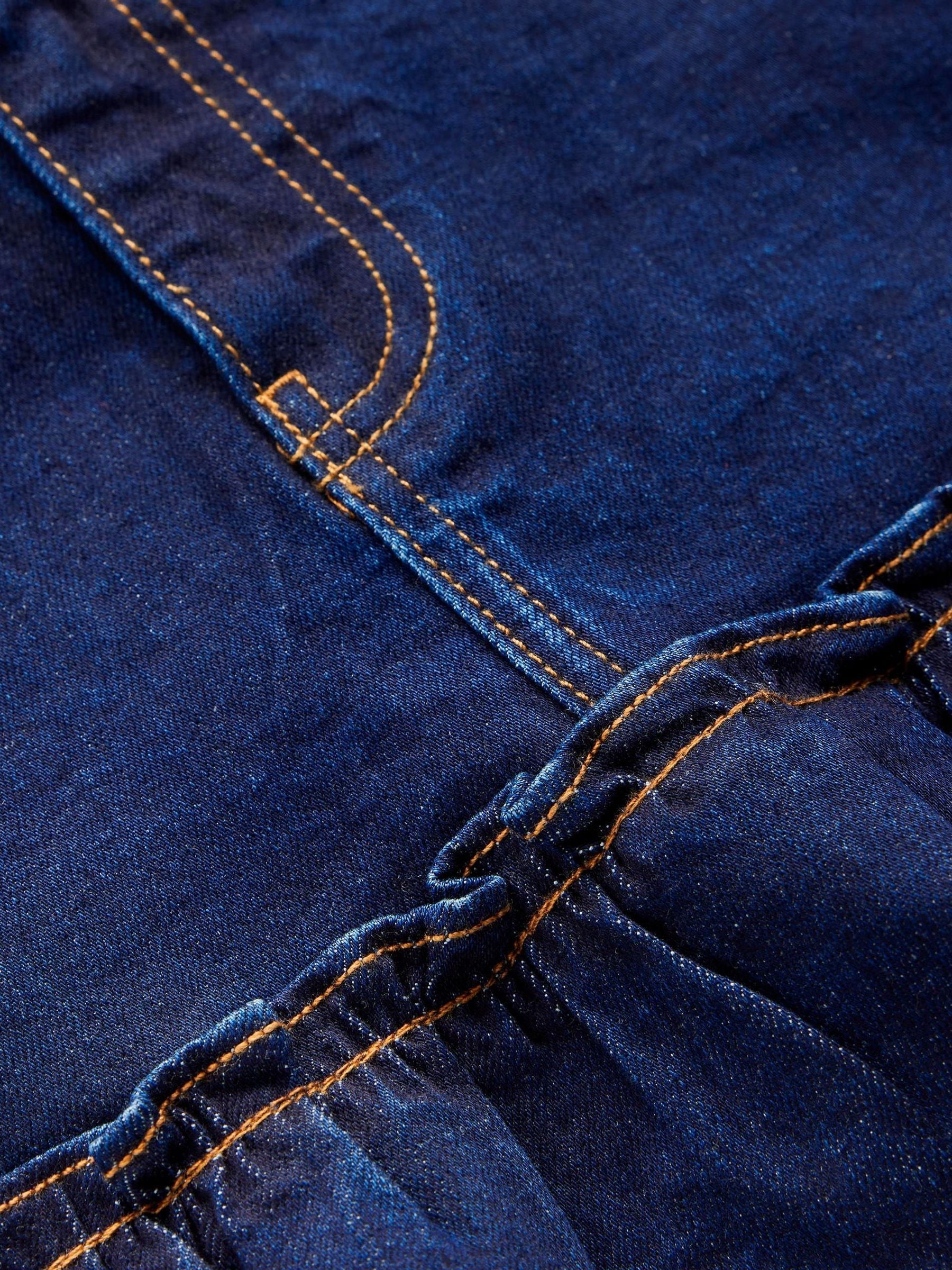 Dsiney Kidz - Boden Blue Frill Hem Denim Skirt image 5