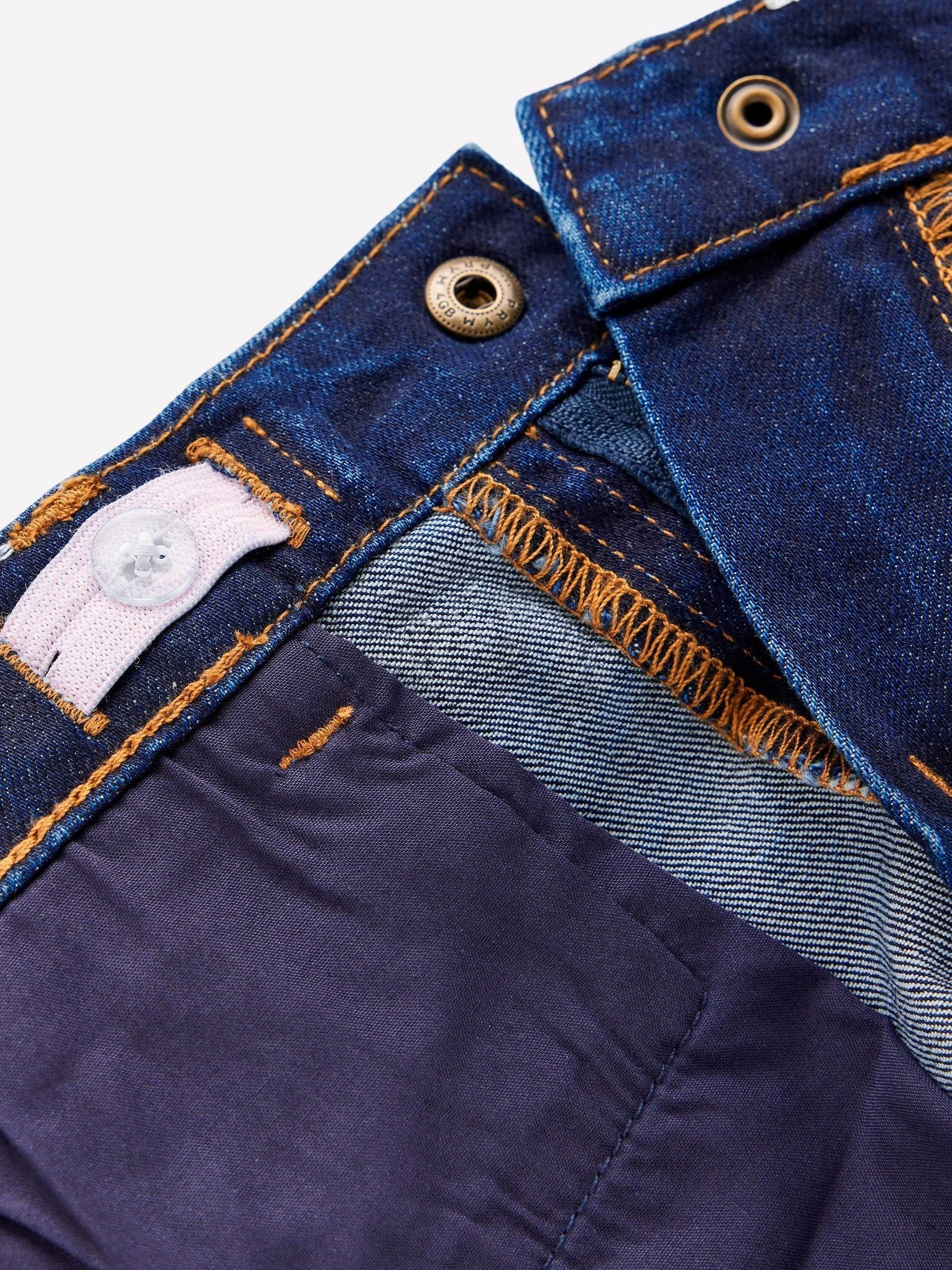 Dsiney Kidz - Boden Blue Frill Hem Denim Skirt image 6