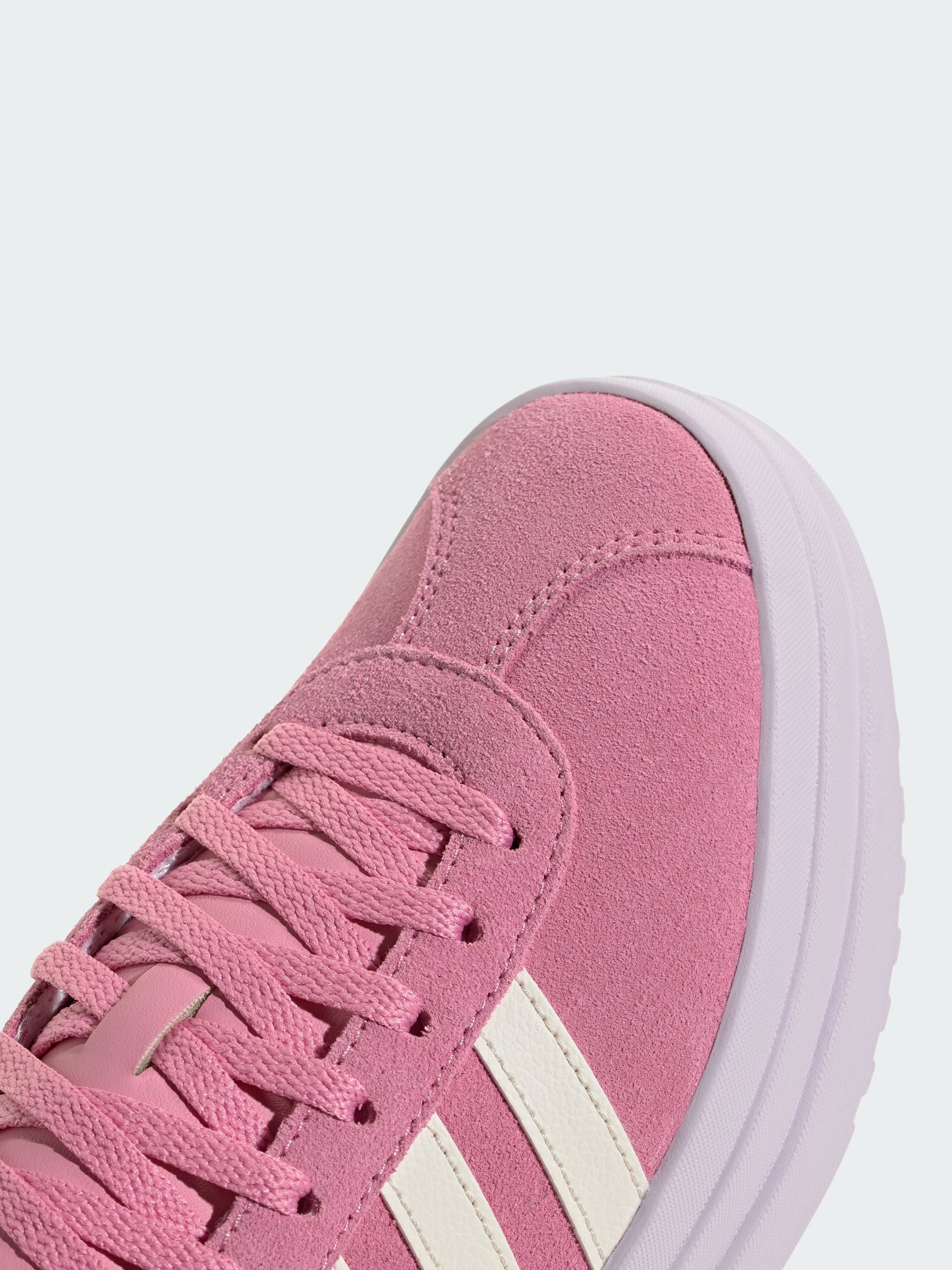 adidas Pink Vl Court Bold Shoes image 3