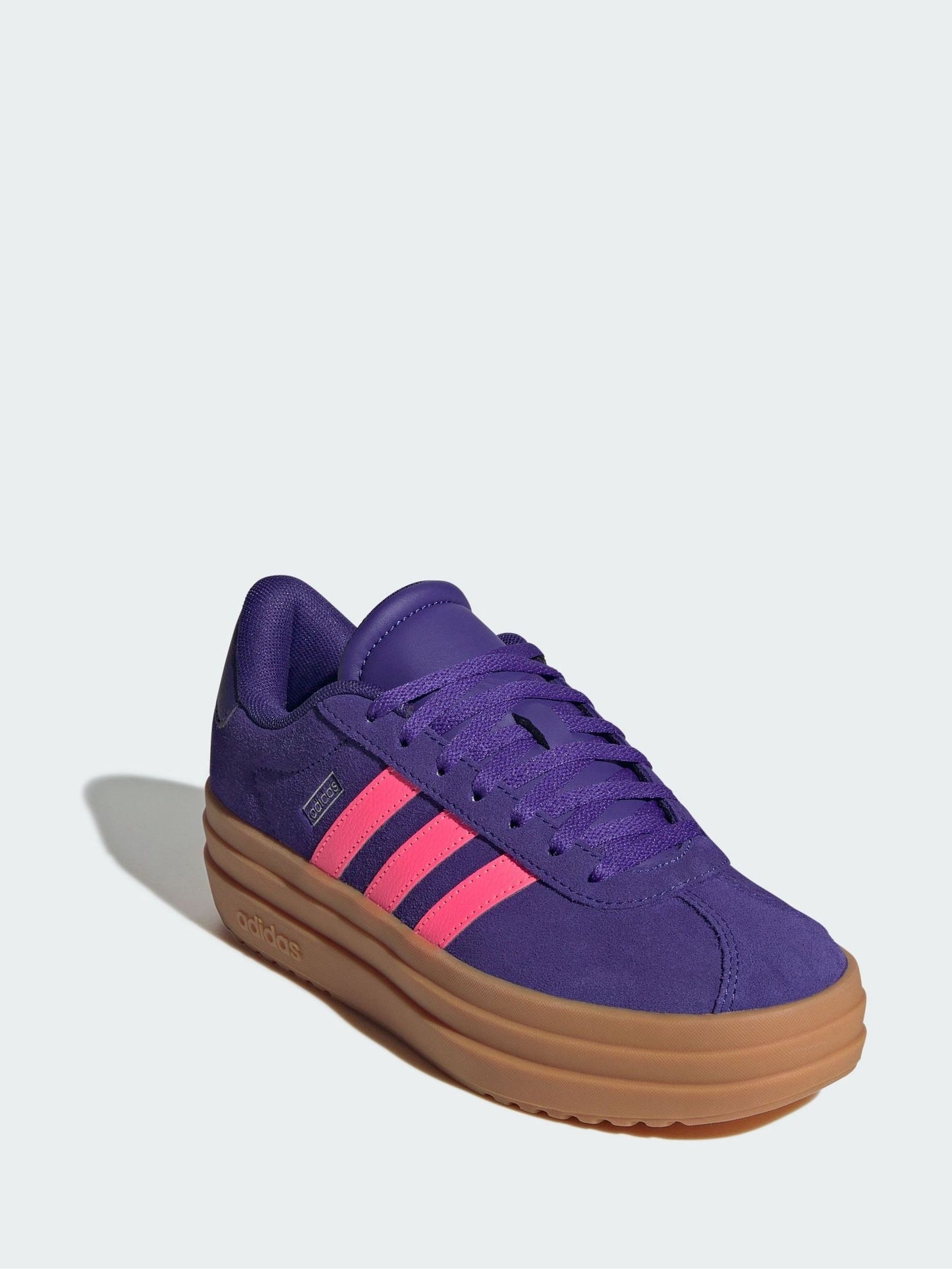 adidas Purple Vl Court Bold Shoes image 1