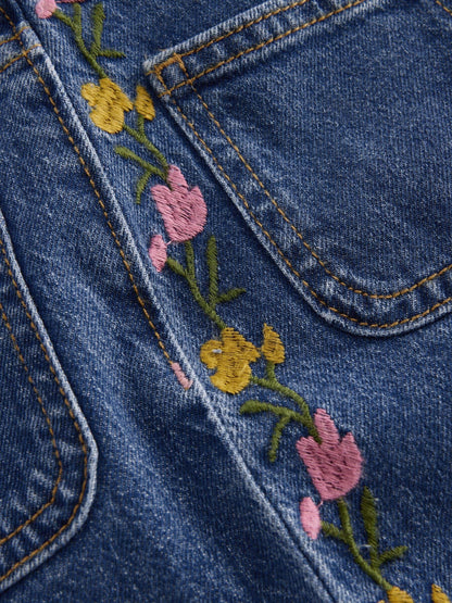 Dsiney Kidz - Boden Blue Patch Pocket Straight Jeans image 3