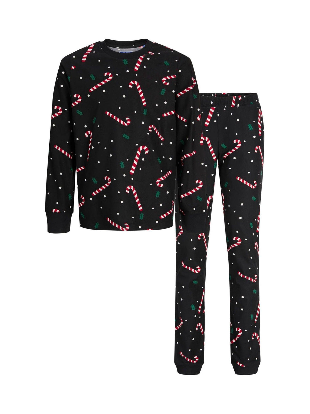 JACK & JONES Junior Black Christmas Pyjama Set - image 7