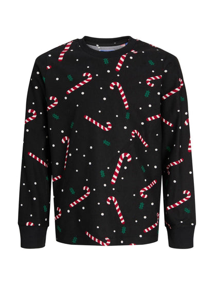 JACK & JONES Junior Black Christmas Pyjama Set - image 8