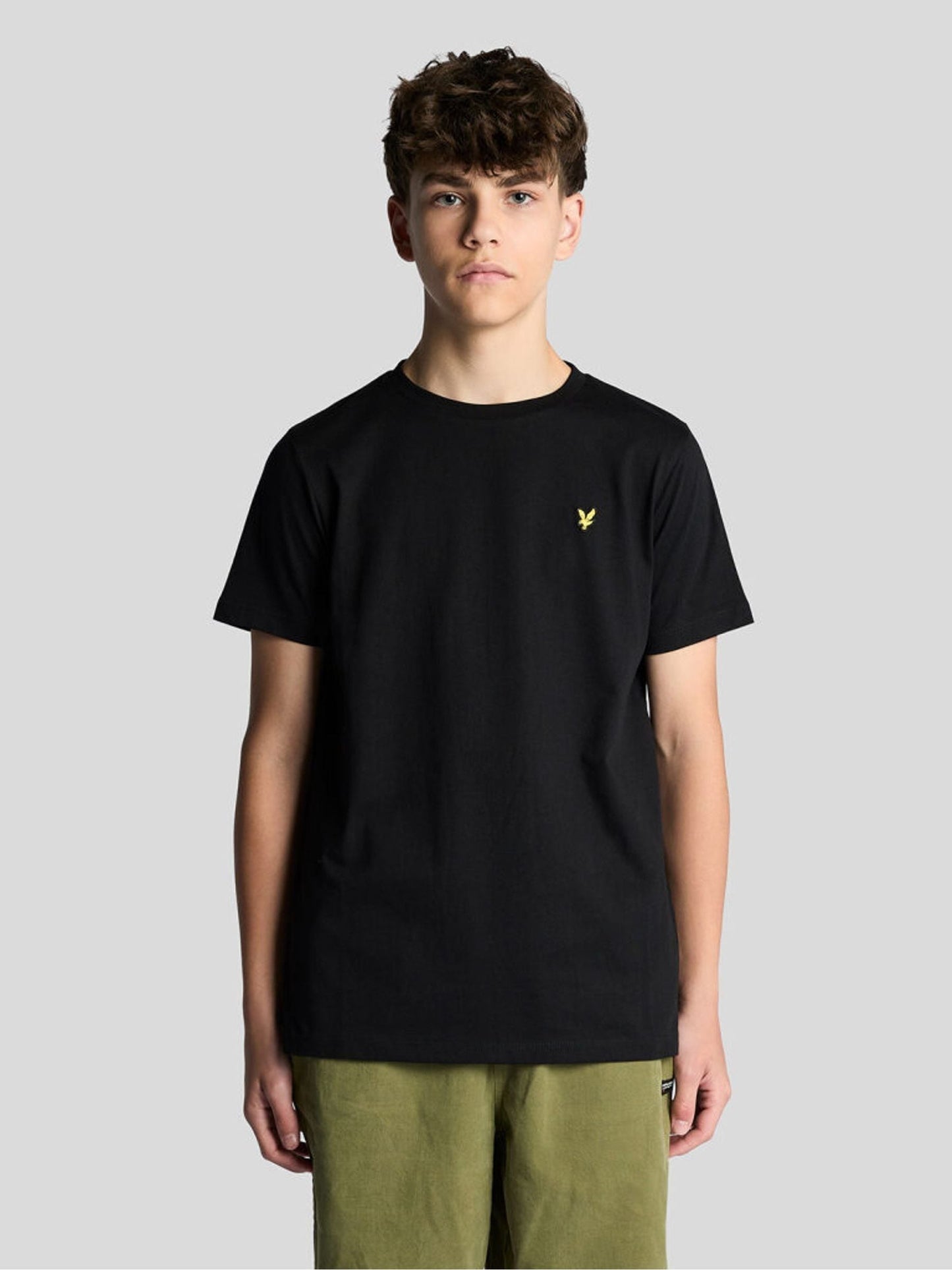 Dsiney Kidz - Lyle & Scott Black Crew Neck T-Shirt image 1