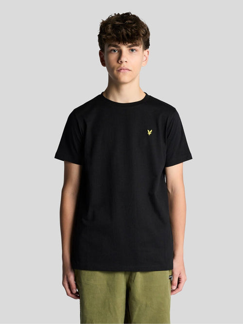 Dsiney Kidz - Lyle & Scott Black Crew Neck T-Shirt image 1