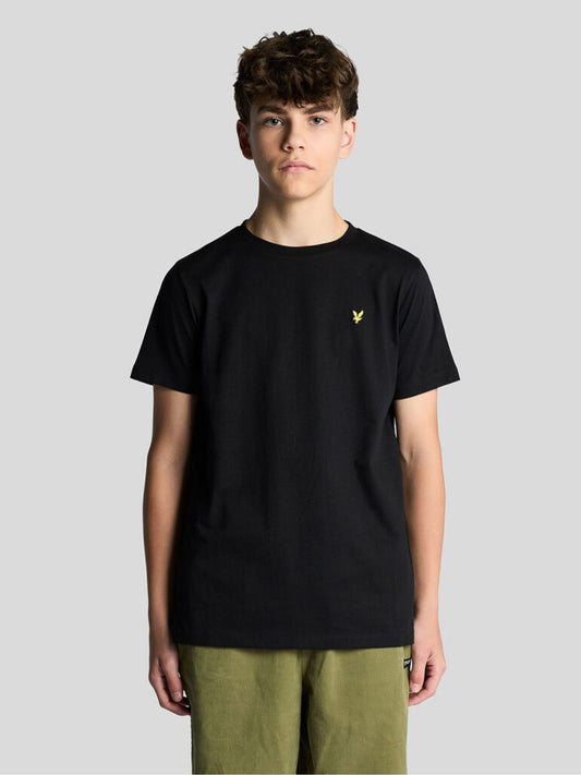 Dsiney Kidz - Lyle & Scott Black Crew Neck T-Shirt image 1