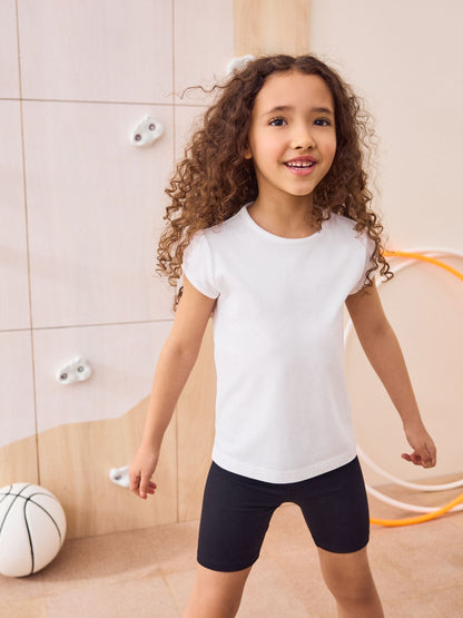 Dsiney Kidz - White 2 Pack Puff Sleeve T-Shirts (3-16yrs) image 2