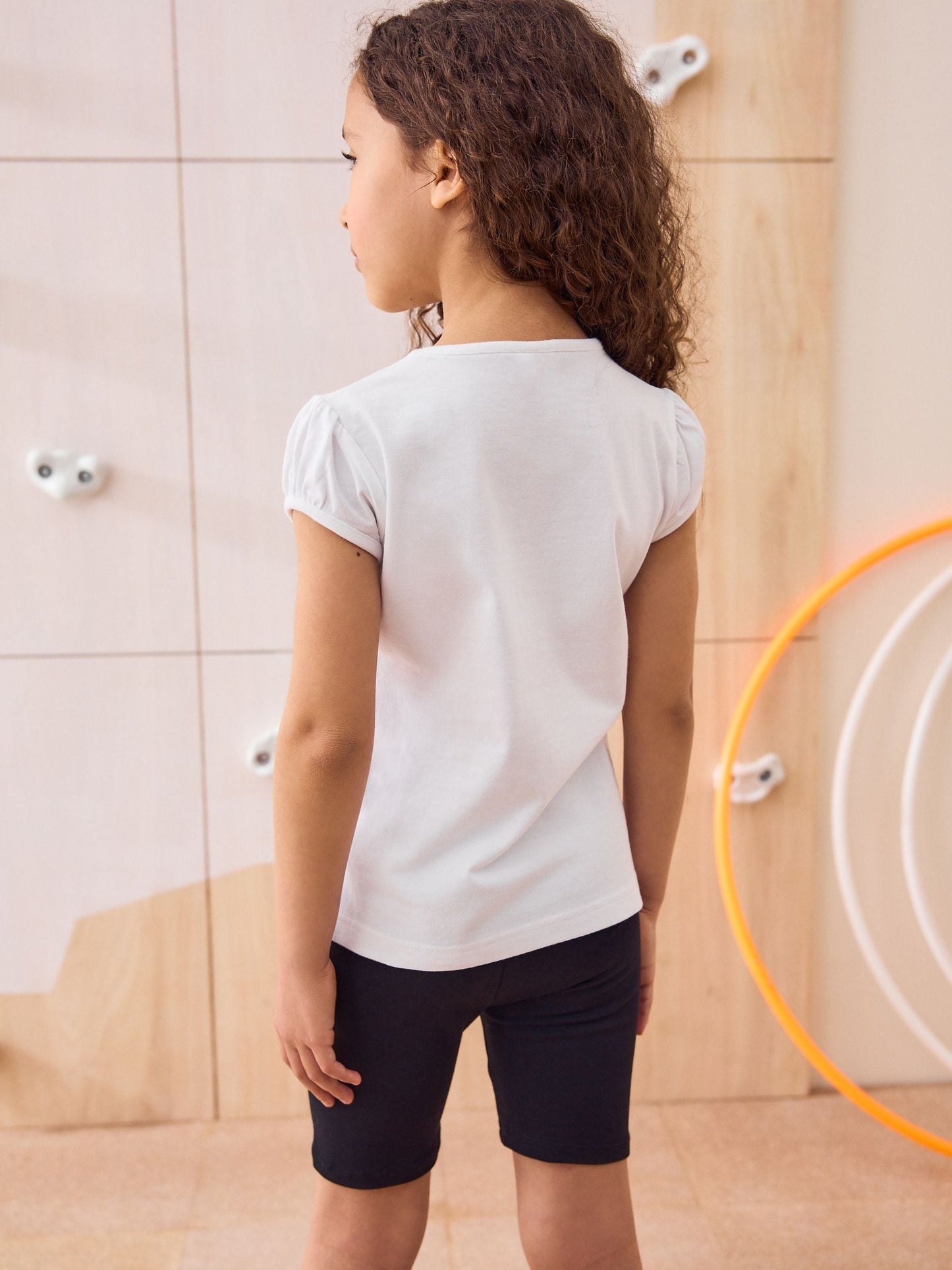 Dsiney Kidz - White 2 Pack Puff Sleeve T-Shirts (3-16yrs) image 3
