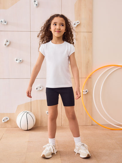 Dsiney Kidz - White 2 Pack Puff Sleeve T-Shirts (3-16yrs) image 4