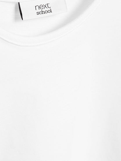 Dsiney Kidz - White 2 Pack Puff Sleeve T-Shirts (3-16yrs) image 7