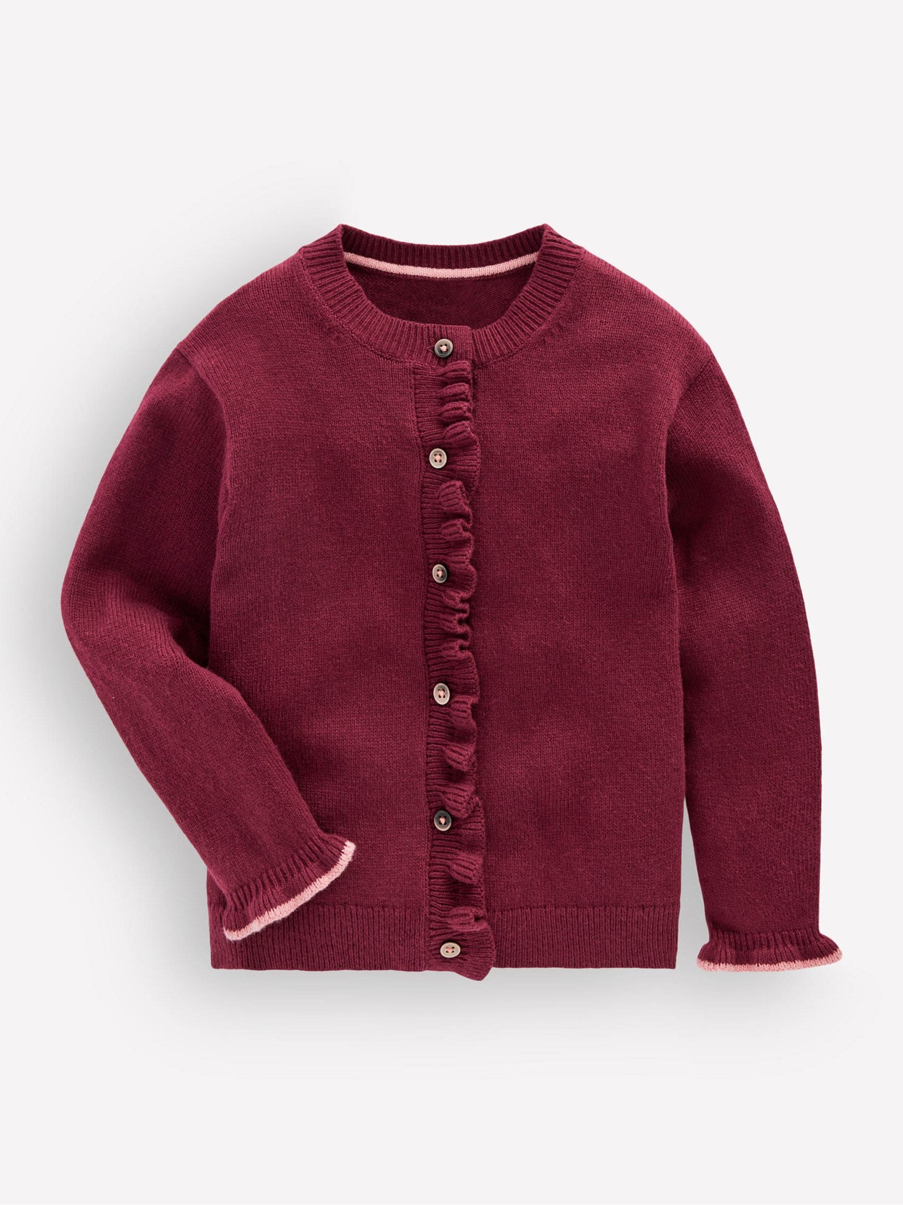Dsiney Kidz - Boden Purple Everyday Frilled Cardigan image 1