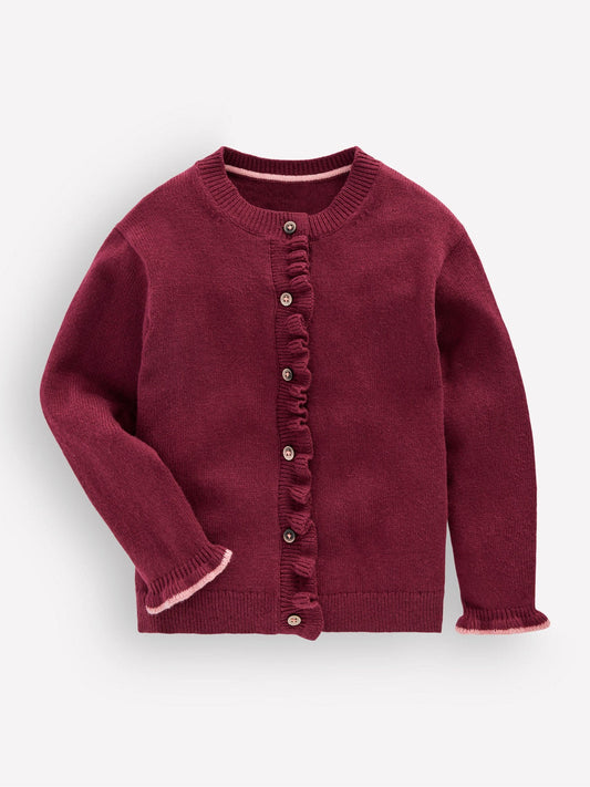 Dsiney Kidz - Boden Purple Everyday Frilled Cardigan image 1