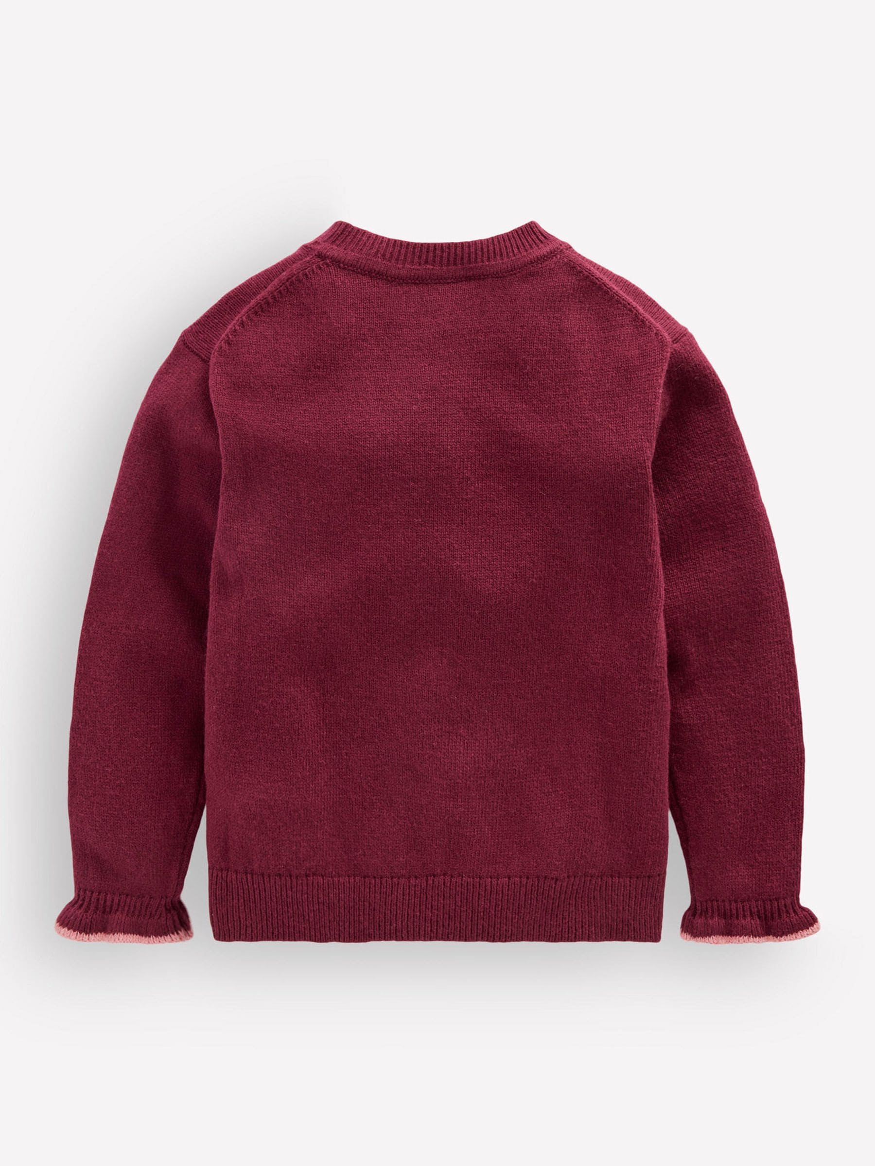 Dsiney Kidz - Boden Purple Everyday Frilled Cardigan image 2