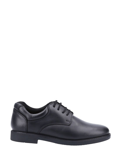 Hush Puppies Black Tim Senior School Shoes image 1