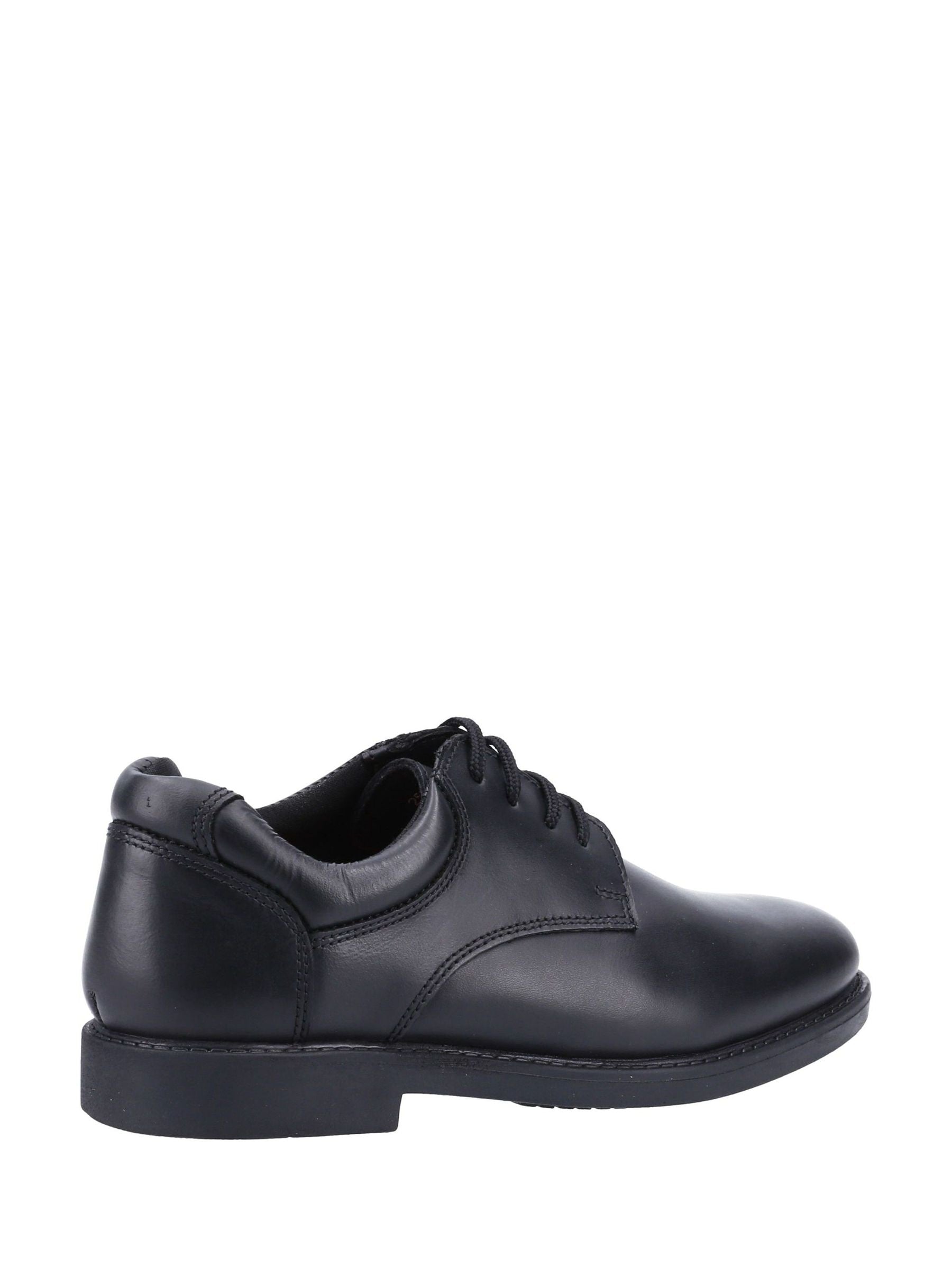 Hush Puppies Black Tim Senior School Shoes image 2