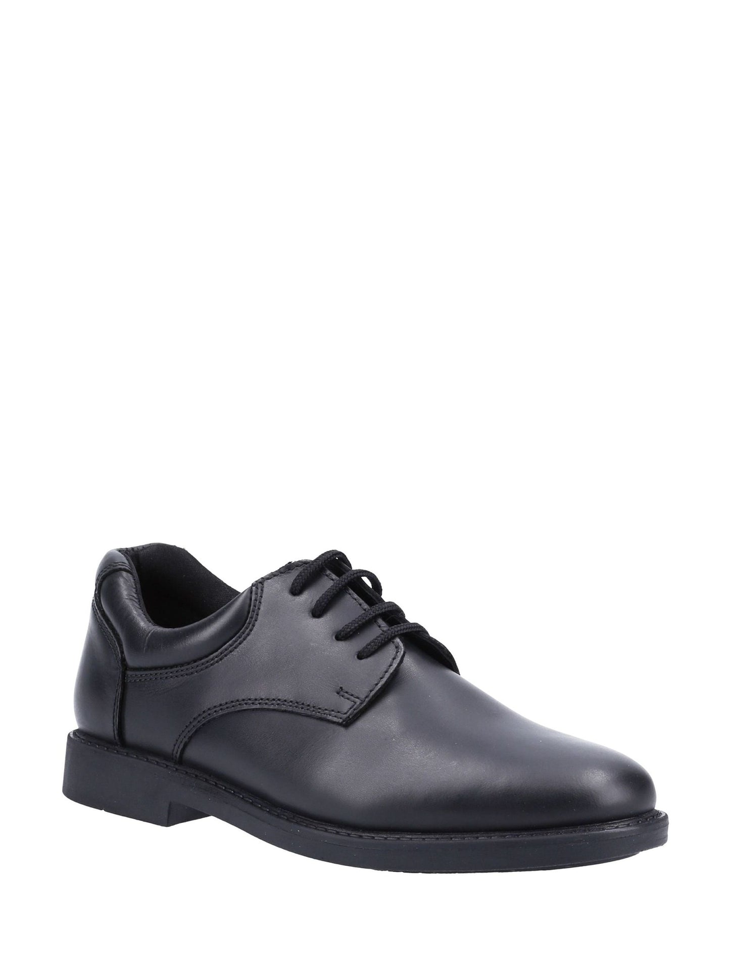 Hush Puppies Black Tim Senior School Shoes image 3