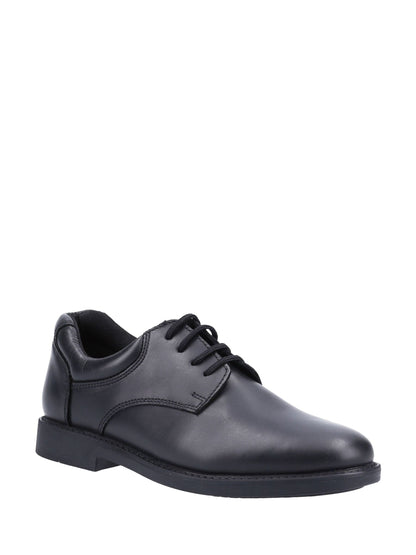 Hush Puppies Black Tim Senior School Shoes image 3