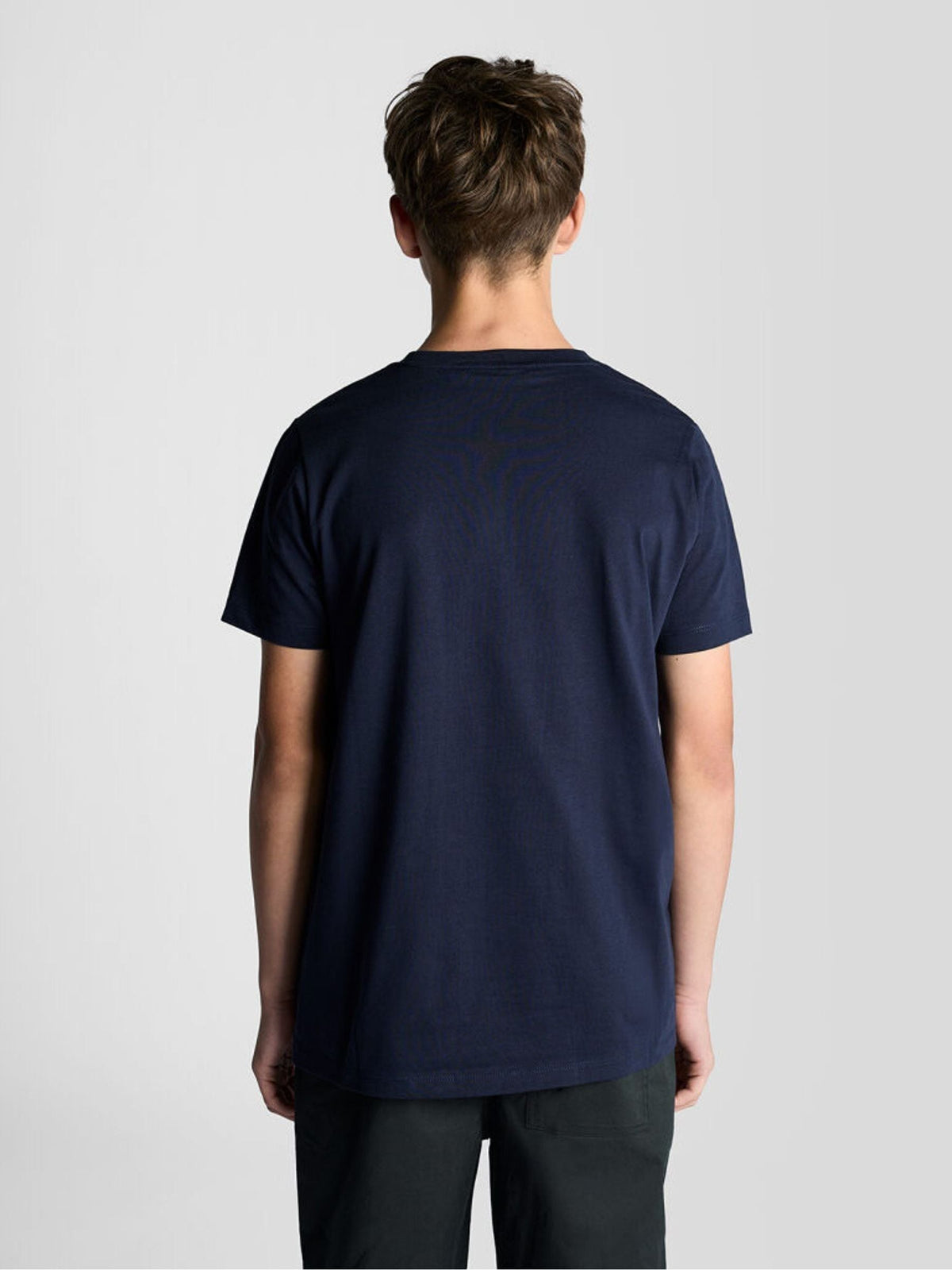 Dsiney Kidz - Lyle & Scott Navy Blue Crew Neck T-Shirt image 4