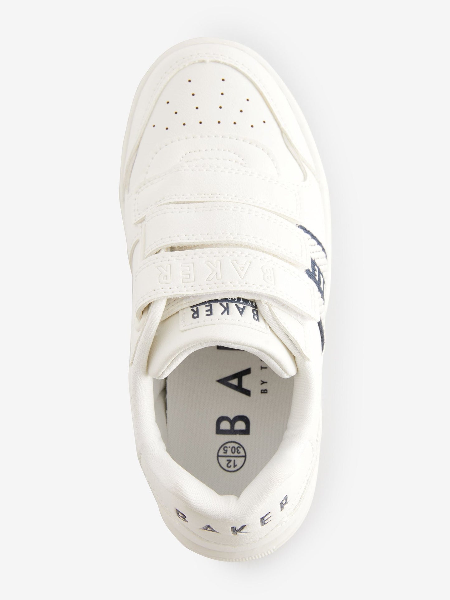 Baker by Ted Baker Boys Branded Tape Trainers image 3