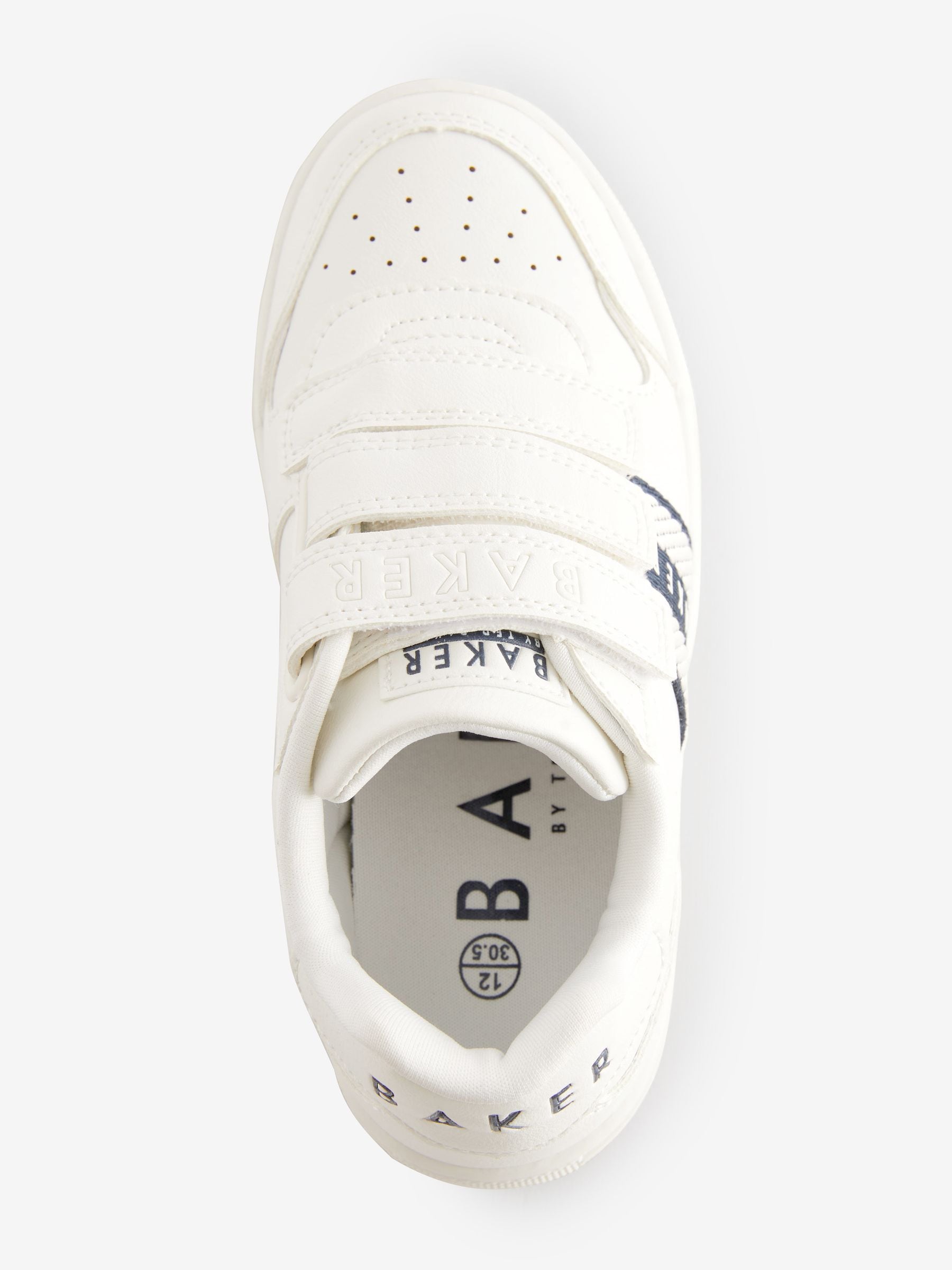 Baker by Ted Baker Boys Branded Tape Trainers image 3