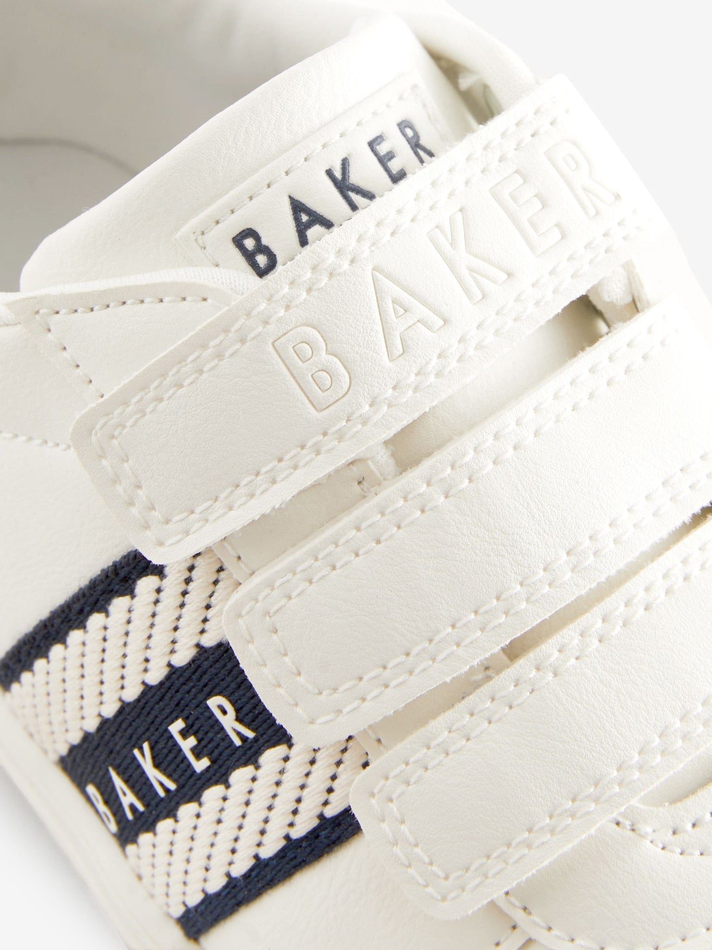 Baker by Ted Baker Boys Branded Tape Trainers image 4