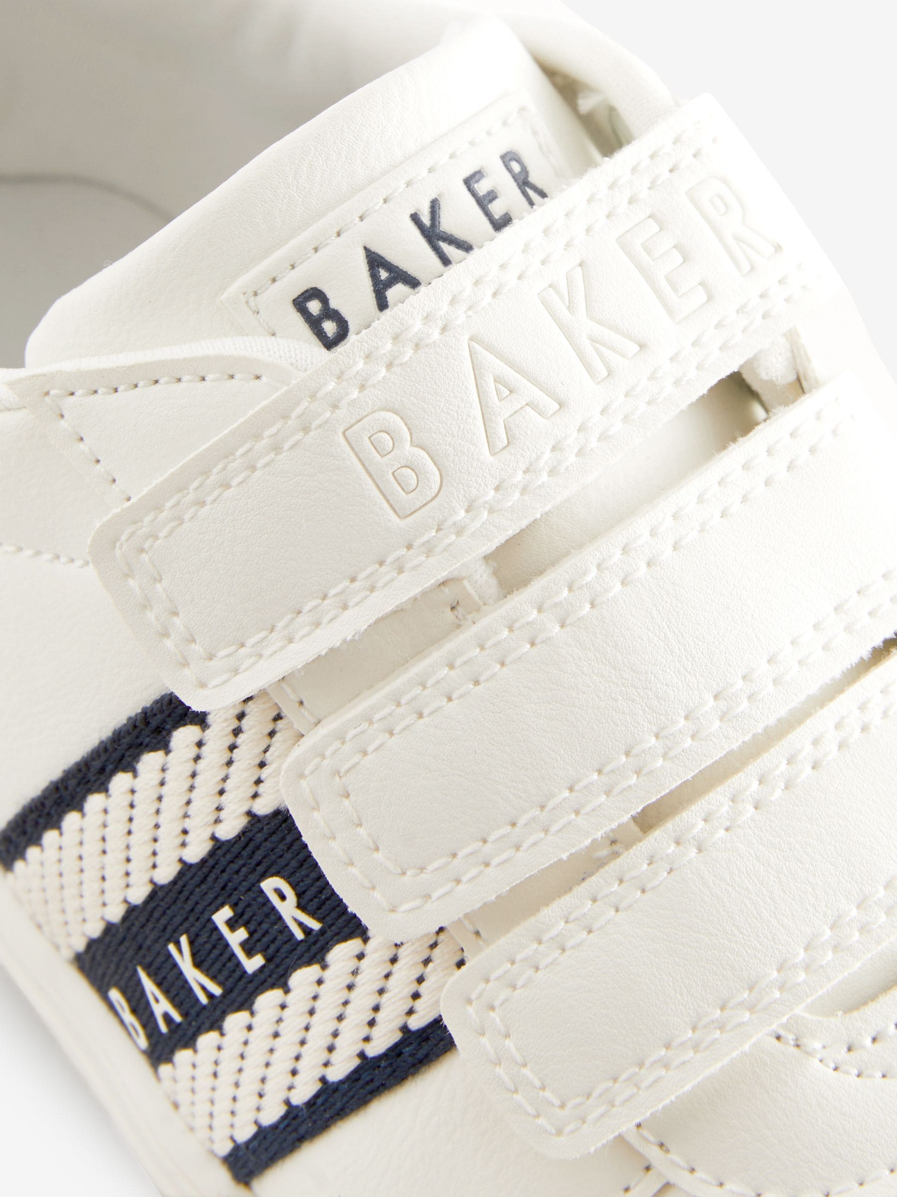 Baker by Ted Baker Boys Branded Tape Trainers image 4