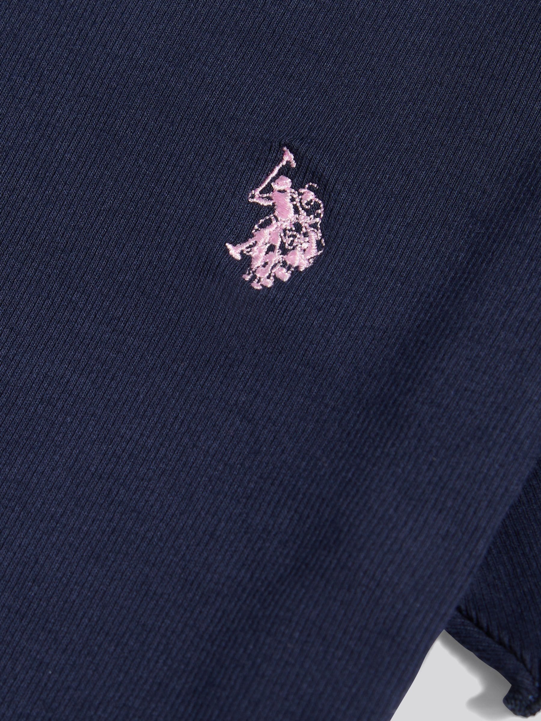 Dsiney Kidz - U.S. Polo Assn Blue Lettuce Hem T-Shirt image 6