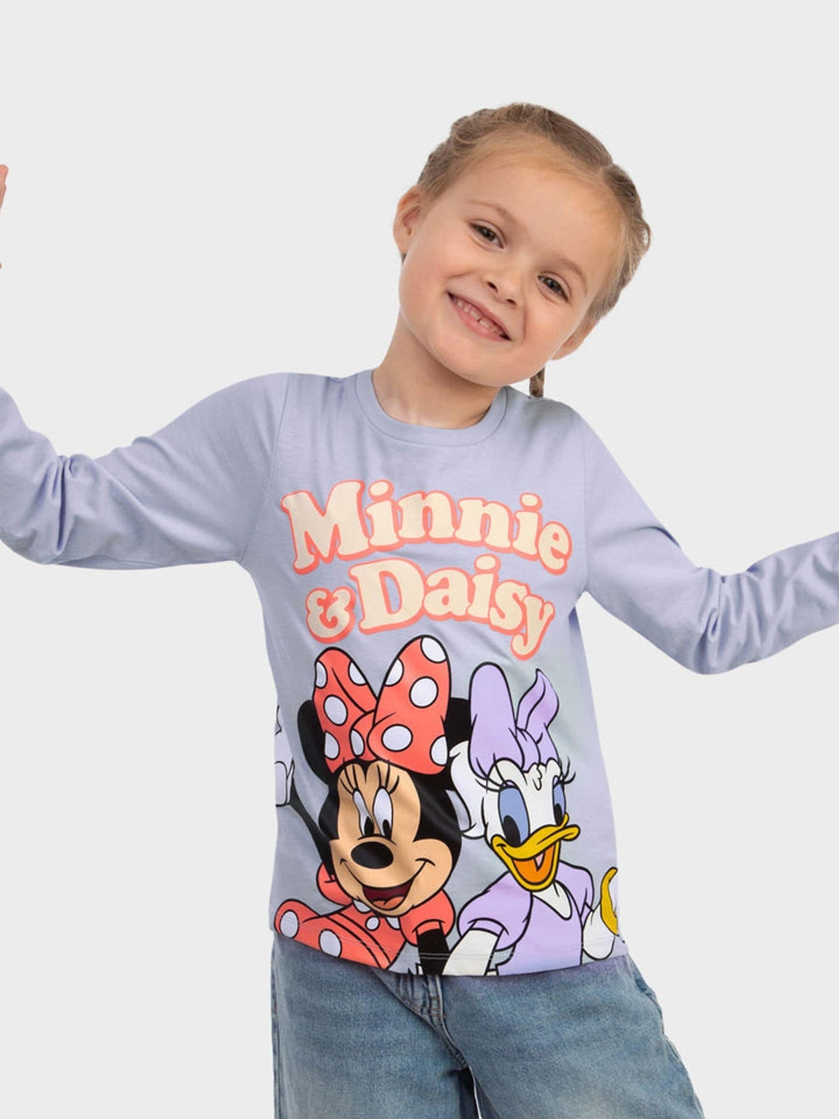 Character Blue Minnie Mouse Long Sleeve T-Shirt - image 9