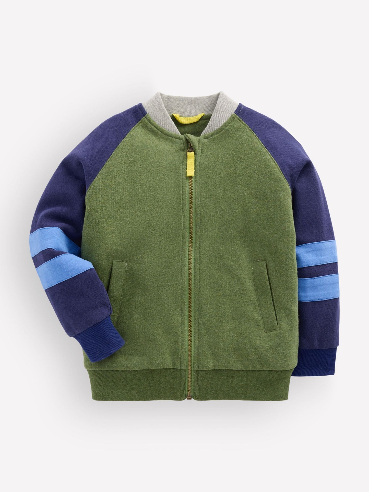 Dsiney Kidz - Boden Green Fleece Lined Bomber Jacket image 1