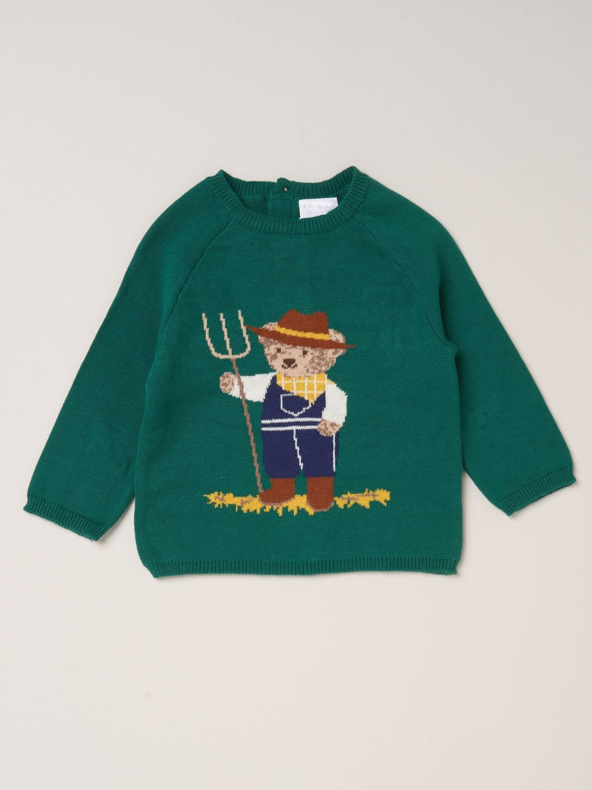 Rock-A-Bye Baby Boutique Green True Knit Jumper and Leggings Set - image 3